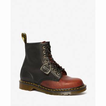 Dr Martens Férfi 1460 Made In England Horween Bőr Bakancs Fekete / Gesztenyebarna